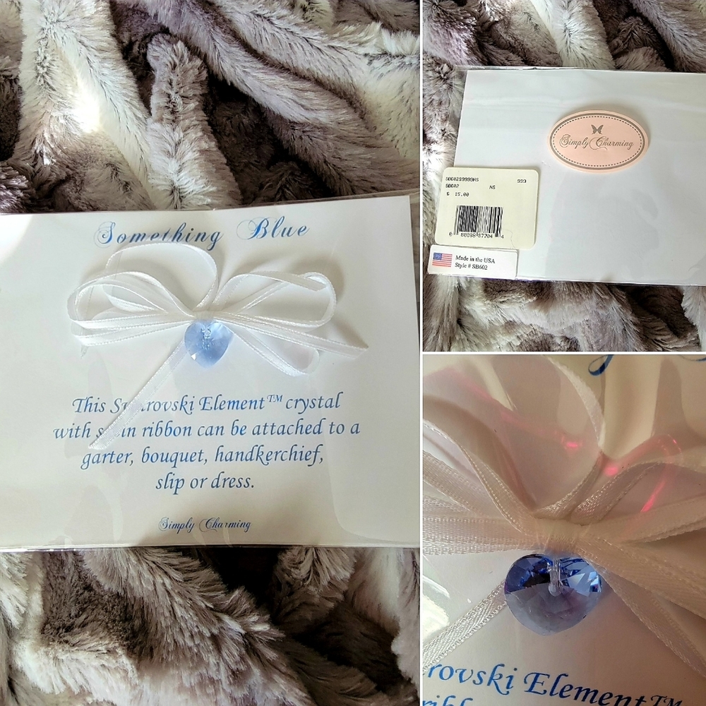 NWT Something Blue Swarovski 💙